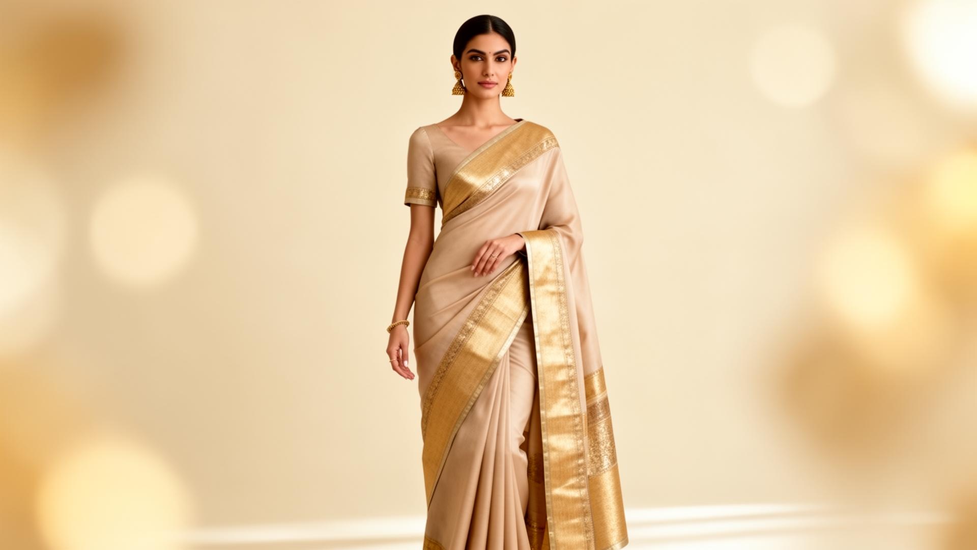 Elegant fashion model
